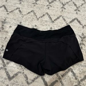Lululemon speed  short size  10